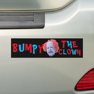 Sticker pour pare-chocs clown
