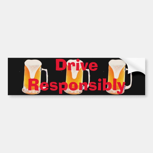 Sticker pour pare-chocs de bière (Devant)