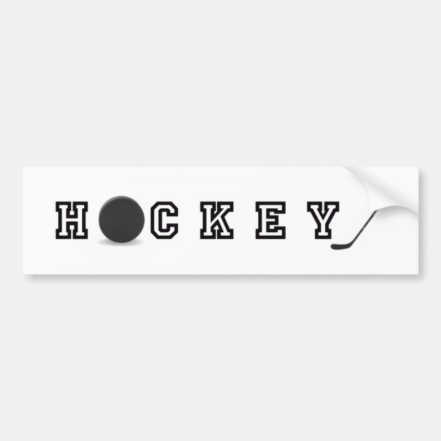 Sticker pour pare-chocs de hockey (Devant)