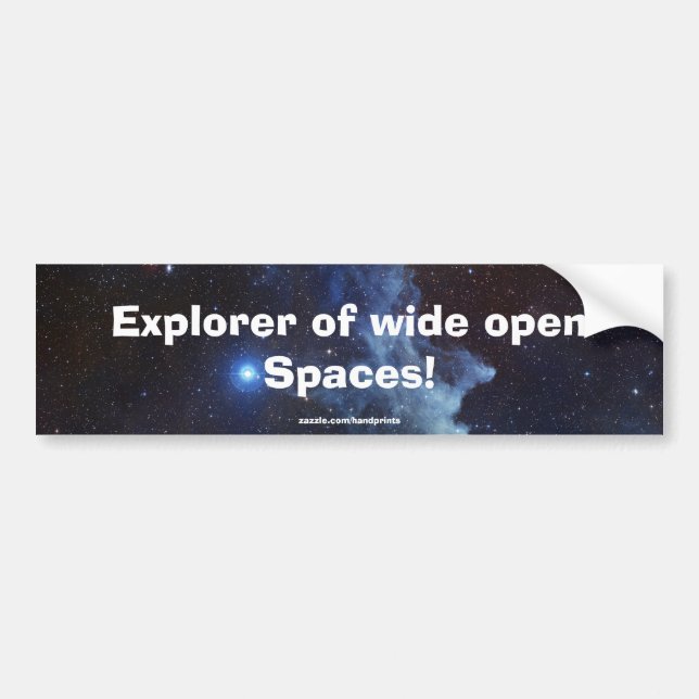 Sticker pour pare-chocs de la tête de sorcière (Devant)
