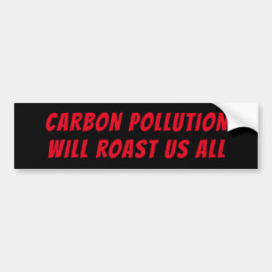 Sticker pour pare-chocs de pollution