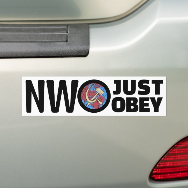 Sticker pour pare-chocs juste Obey (En voiture)