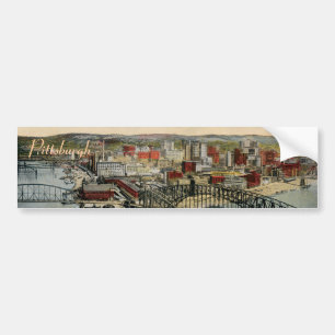 Sticker pour pare-chocs Pittsburgh Point 1931
