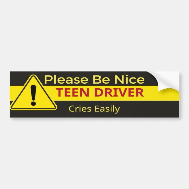 Sticker pour pare-chocs pour conducteur nouveau Ad (Devant)