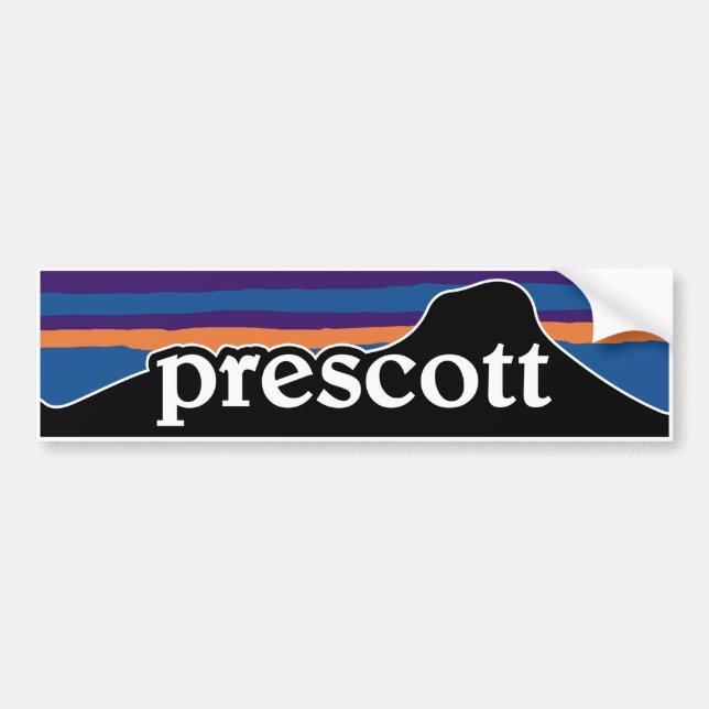 Sticker pour pare-chocs Prescott Arizona (Devant)