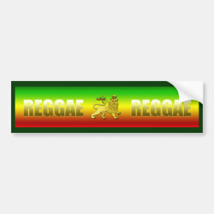 Sticker pour pare-chocs Reggae