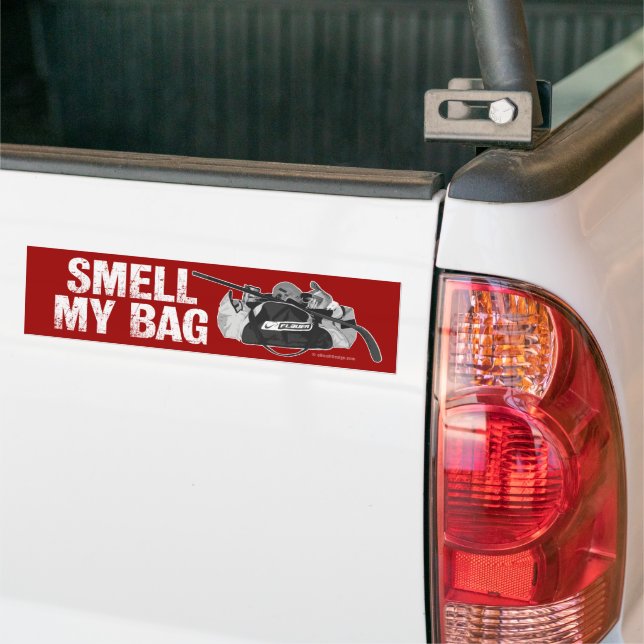 Sticker pour pare-chocs Smell My Bag (Stench de ho (Sur camion)