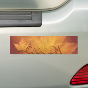 Sticker pour pare-chocs Souvenir Canada Maple Leaf