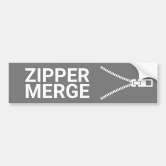 Sticker pour pare-chocs Zipper Fuge