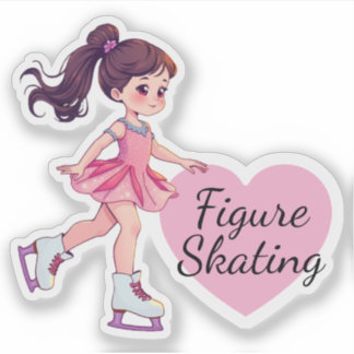 Sticker pour patinage artistique
