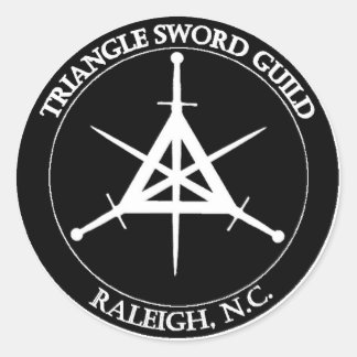 Sticker pour phoque TSG, grand (blanc sur noir)