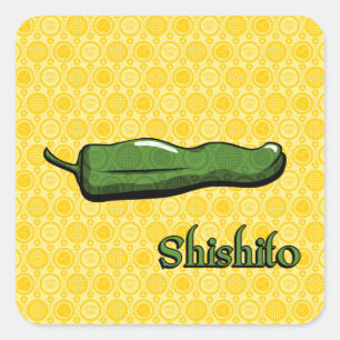Sticker pour poivre chili Shishito