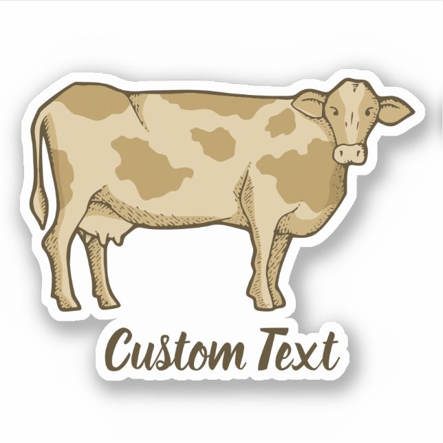 Sticker pour profil de vache (Devant)