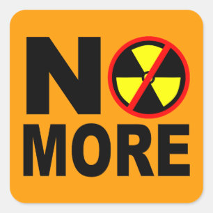 Sticker pour protestation anti-nucléaire