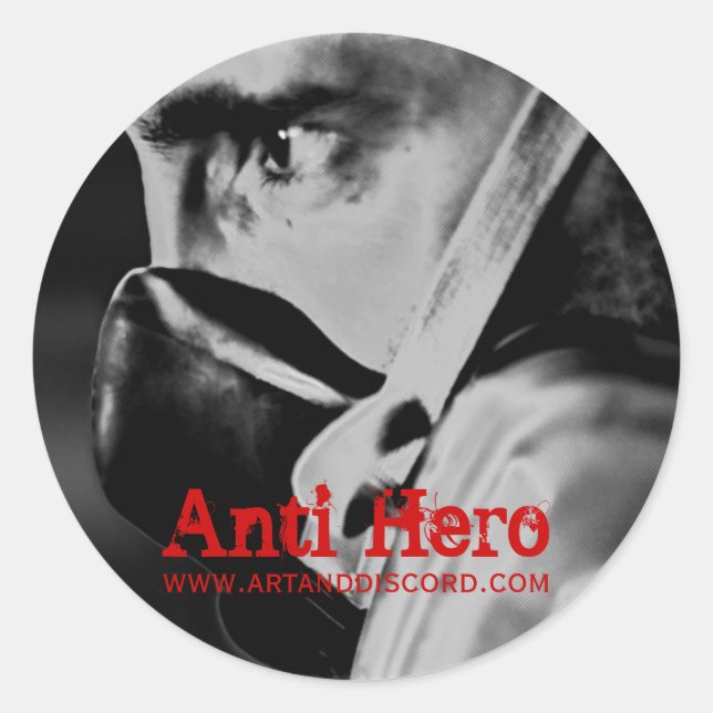 Sticker pour Respirateur Anti-Hero (Devant)