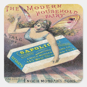 Sticker pour savon à fée