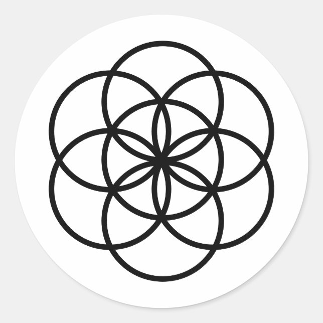 Sticker pour semences de vie (Devant)