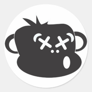 Sticker pour singe ivre