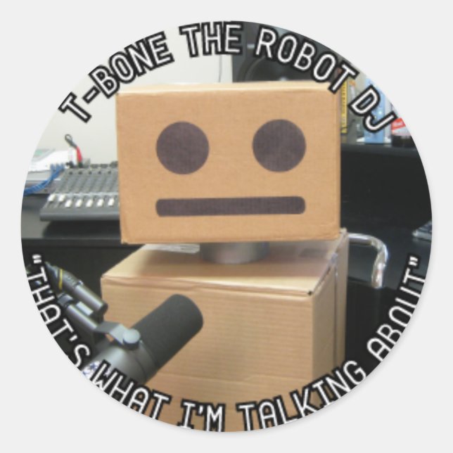 Sticker pour slogan à os en T (Devant)