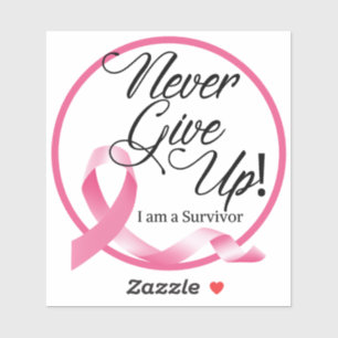 Sticker pour survivant du cancer du sein