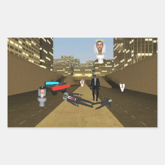 Sticker pour toilettes Skibidi :)