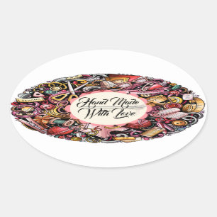 Sticker pour Tricot à coudre pour l'artisanat