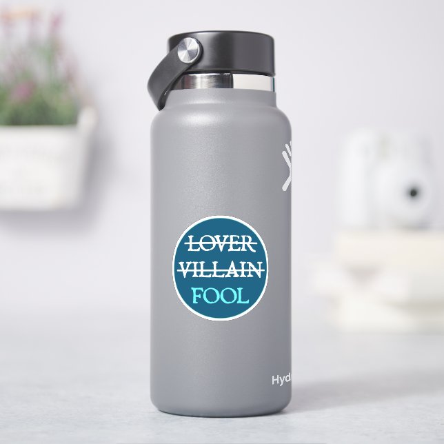 Sticker pour tromper l'amant (HydroFlask)