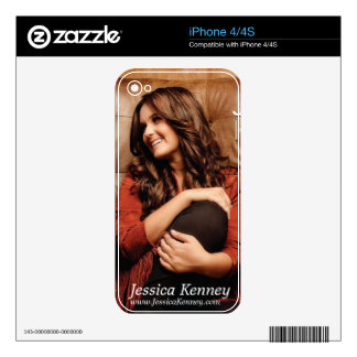 Sticker Pour Un iPhone 4 Couverture de l'iPhone 4/4s de Jessica Kenney