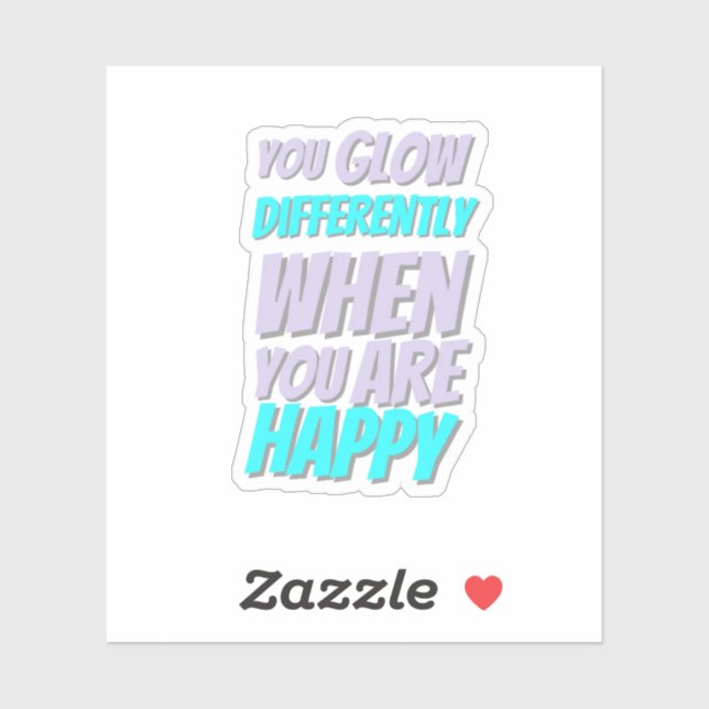 Sticker pour vibes positives (Feuille)