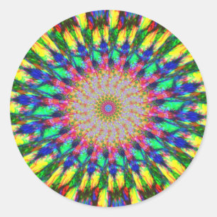 Sticker pour yeux psychédélique