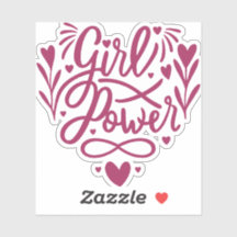 Pouvoir mignon fille avec fleurs et coeur