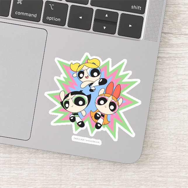 Sticker Powerpuff Girls Powfactor (Détail)