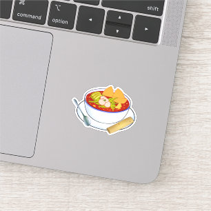 Sticker Pozole Rojo De Pollo