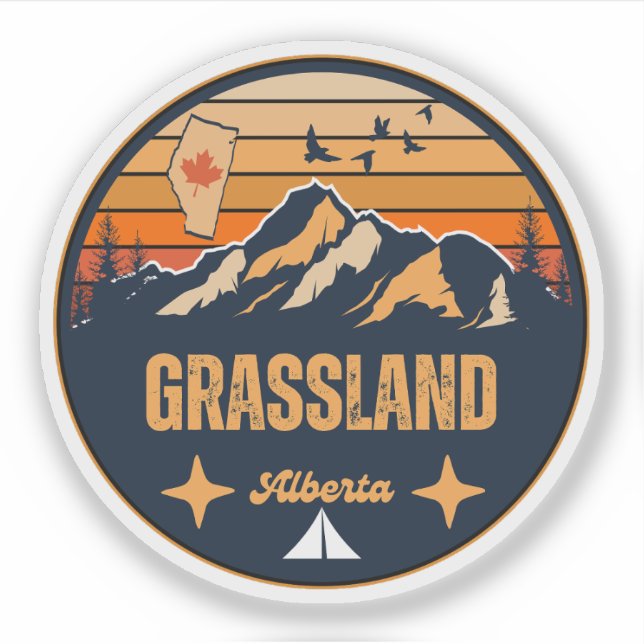 Sticker Prairie, Alberta (Devant)