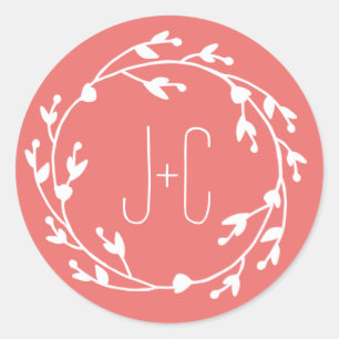 Sticker préféré aux fleurs peintes