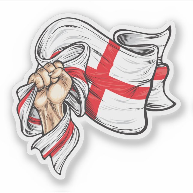 Sticker Premier drapeau national d'Angleterre T-shirt (Devant)