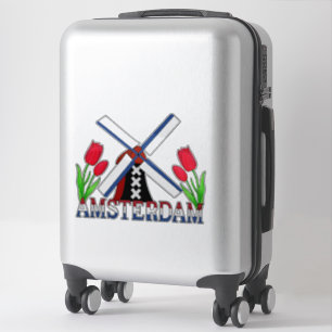 Sticker Première fois Amsterdam Pays-Bas