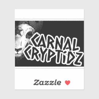Sticker Premières vues Carnal Cryptidz