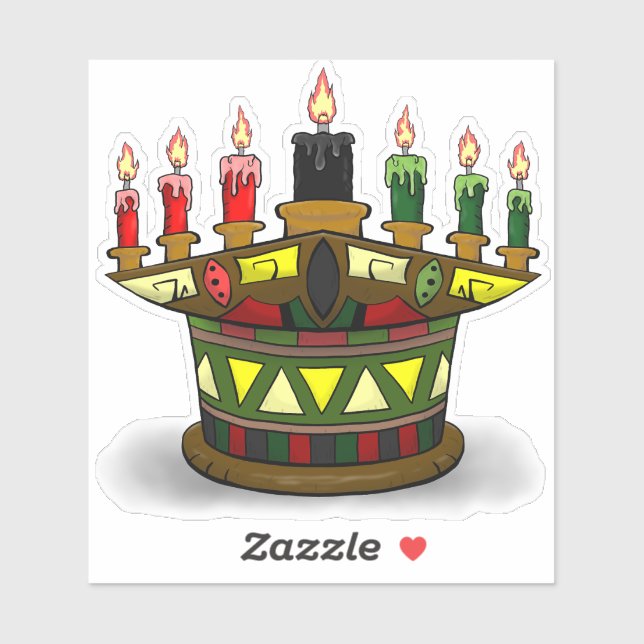 Sticker Premiers fruits de Kwanzaa (Feuille)