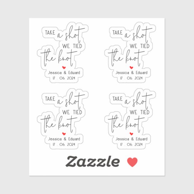 Sticker Prenez Un Couple De Noir De Noir De Noir De Noeud  (Feuille)