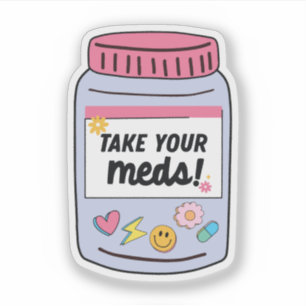 Sticker Prenez vos médicaments