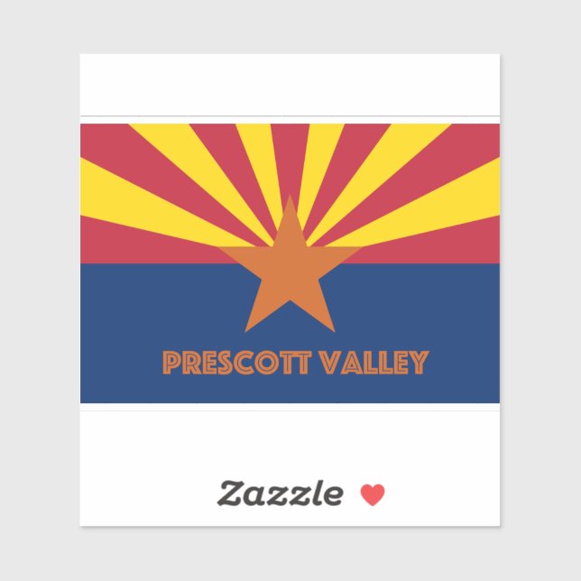 Sticker Prescott Valley (Feuille)