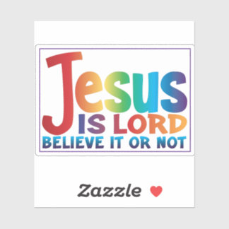 Sticker Présenter la vérité sur Jésus