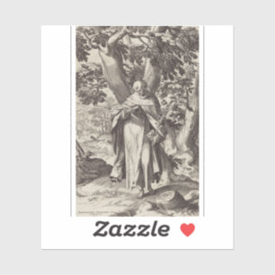 Sticker Prêtre catholique de Saint Dominique