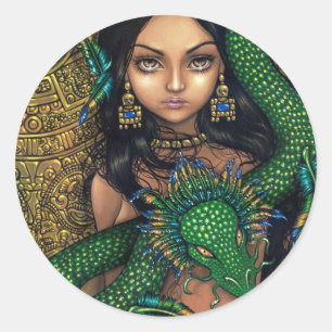 Sticker "Prêtre de Quetzalcoatl"