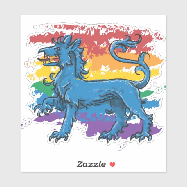 Sticker Pride Sparky (Feuille)