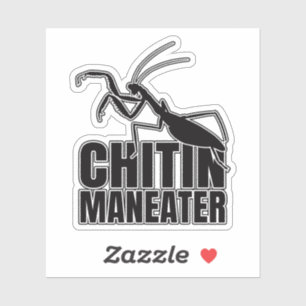 Sticker Prière Mantis Insect Maneater Entomologie Geek