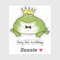 Prince de grenouille - Mariage de conte de fées -