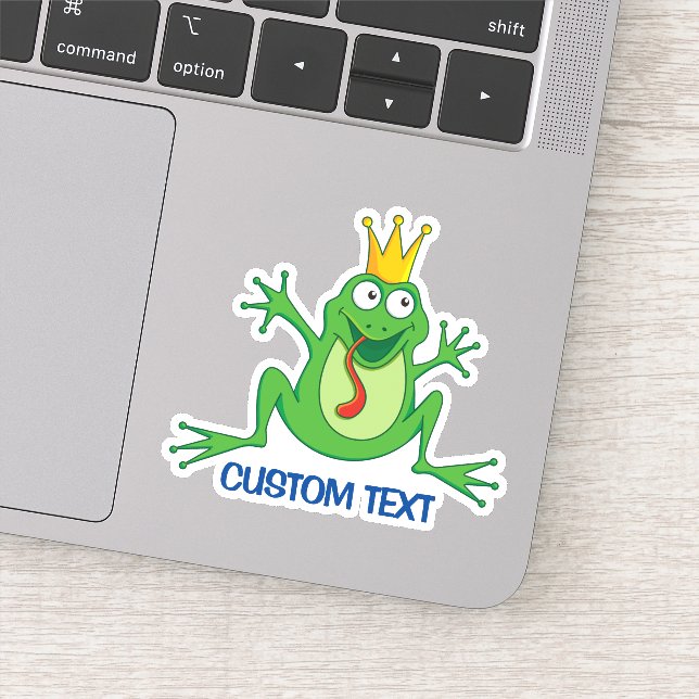 Sticker Prince Frog (Détail)