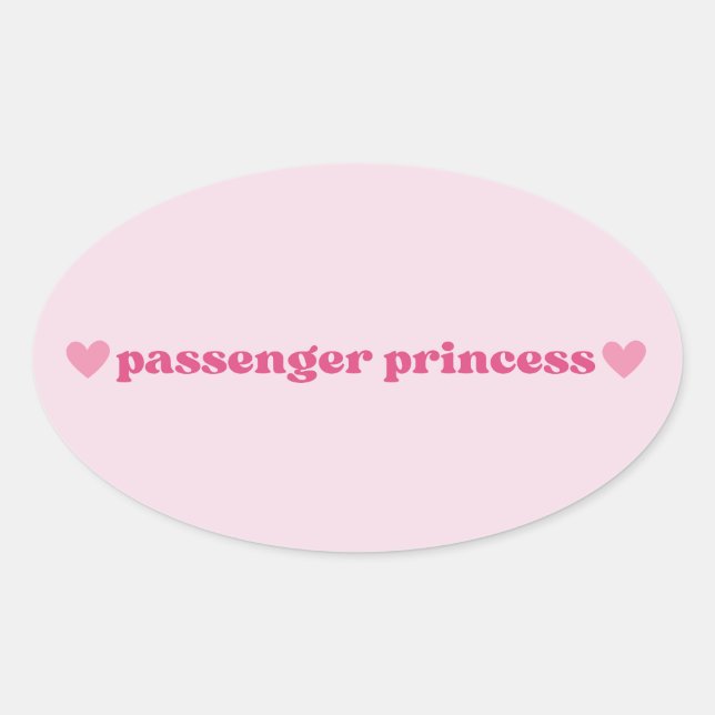 Sticker Princess - Fun Girl Design (Devant)